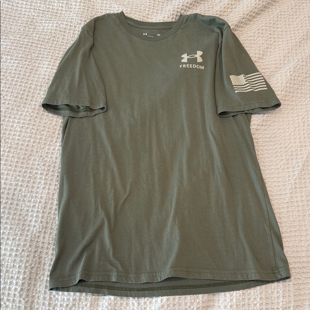 Under Armour Men’s Freedom Short Sleeve Tee - Olive